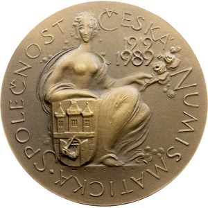 Československo, medaila z roku 1989