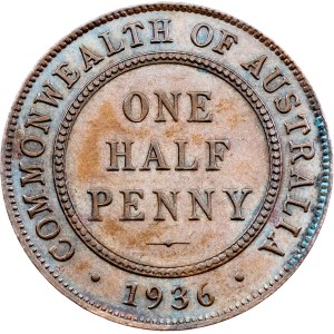 Australia, 1/2 Penny 1936, Melbourne