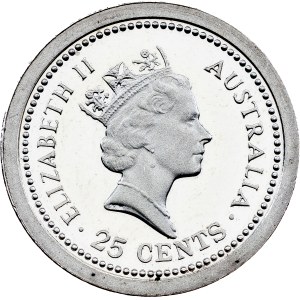 Austrálie, 25 centů, 1988, Perth