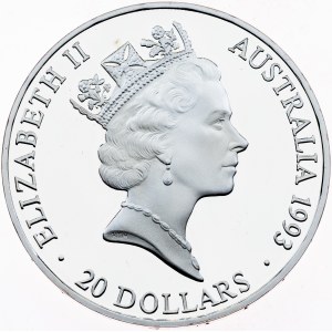 Australia, 20 Dollars 1993, Canberra
