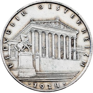 Autriche, 1 schilling 1924, Vienne