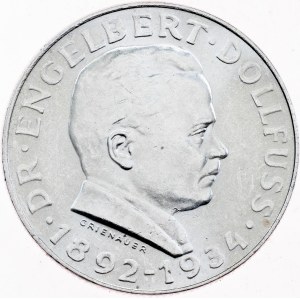 Rakousko, 2 šilinky, 1934, Vídeň