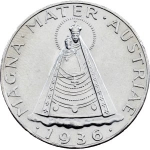 Austria, 5 Schilling 1936, Vienna