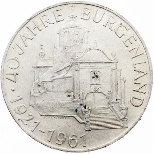 Rakousko, 25 šilinků, 1961, Vídeň