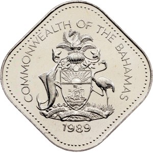 Bahamas, 15 Cents 1989, London