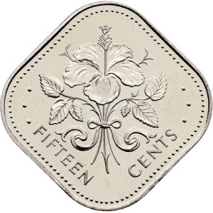 Bahamas, 15 Cents 1989, London
