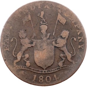 Britská východní Indie, Sumatra, 4 keping, AH 1219 (1804)