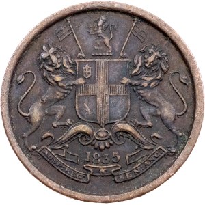 Východoindická společnost, 1/12 anny 1835