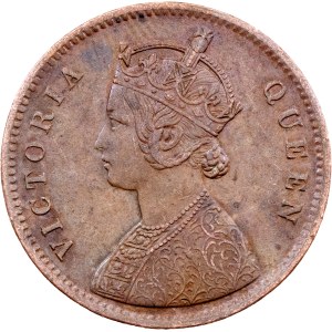 Britská Indie, 1/4 anny 1862