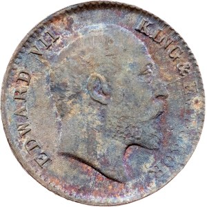 Britská Indie, 1/12 anny 1907, Kalkata