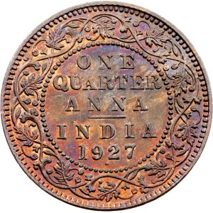 Britisch-Indien, 1/4 Anna 1927, Bombay