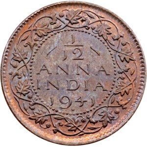 Britská Indie, 1/12 Anna 1941, Bombaj