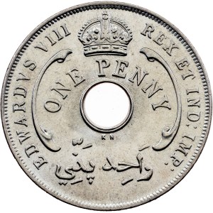 Britská západní Afrika, 1 penny, 1936, KN, Kings Norton