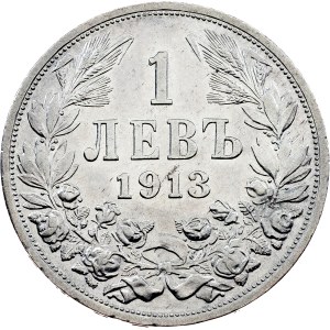 Bulharsko, 1 lev, 1913