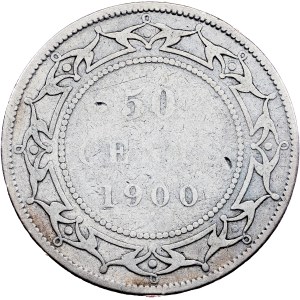 Newfoundland, Newfoundland 50 Cents 1900, London
