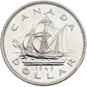 Kanada, 1 dolar, 1949, Ottawa