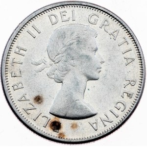 Kanada, 50 centů, 1964, Ottawa