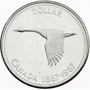 Kanada, 1 dolár, 1967, Ottawa