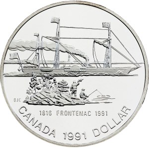 Kanada, 1 dolár, 1991, Ottawa