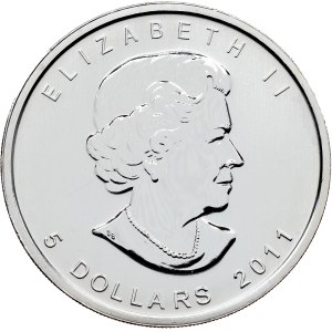 Kanada, 5 dolarů, 2011, Ottawa