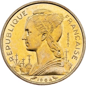 Komory, 10 franků, 1964, Paříž – ESSAI