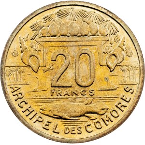 Comoros, 20 Francs 1964, Paris - ESSAI