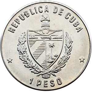 Cuba, 1 Peso 1988, Havana