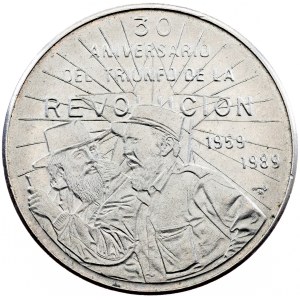 Cuba, 1 Peso 1989, Havana