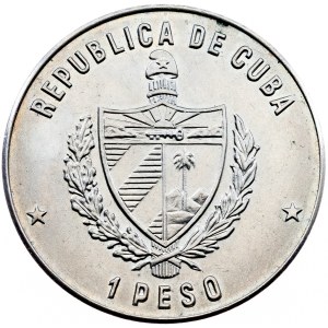 Cuba, 1 Peso 1989, Havana