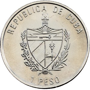 Cuba, 1 Peso 1991, Havana