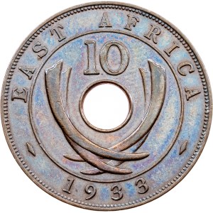 Východní Afrika, 10 centů, 1933, Londýn