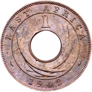 East Africa, 1 Cent 1942, London