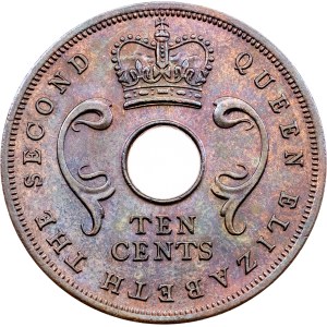 East Africa, 10 Cents 1956, London