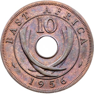 East Africa, 10 Cents 1956, London
