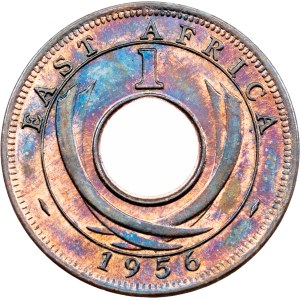 Východní Afrika, 1 cent, 1956, KN, Kings Norton