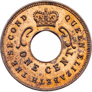 Východní Afrika, 1 cent, 1956, H, Heaton