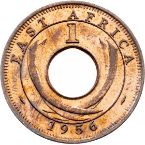 Východní Afrika, 1 cent, 1956, H, Heaton