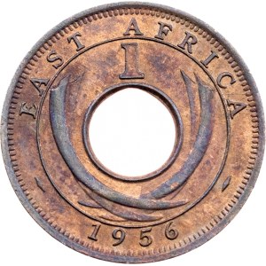 Východní Afrika, 1 cent, 1956, H, Heaton
