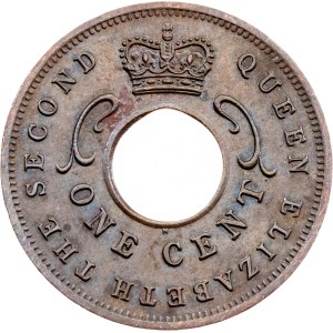 Východní Afrika, 1 cent, 1957, H, Heaton
