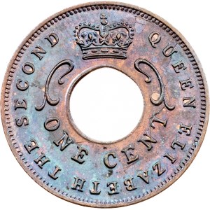 East Africa, 1 Cent 1962, H, Heaton