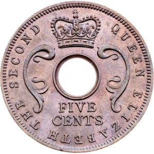 East Africa, 5 Cents 1963, London