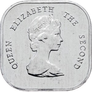 Eastern Caribbean States, 2 Cents 1991, Llantrisant