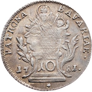 Electorate of Bavaria, 10 Kreuzer 1781, Munich
