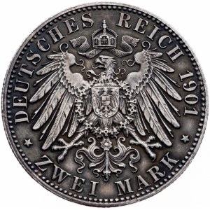 Pruské království, 2 marky, 1901, A, Berlín