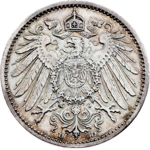 Germania, 1 marco 1909, D, Monaco di Baviera