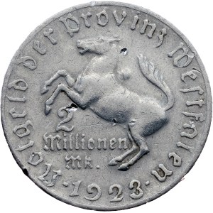 Weimar Republic, 2 Million Mark 1923