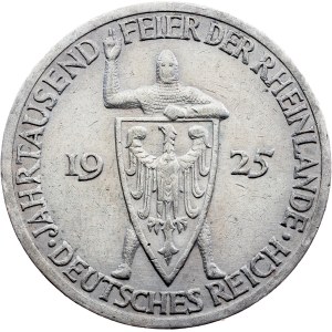 Germany, 3 Reichsmark 1925, A, Berlin