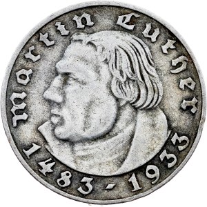 Deutschland, 2 Reichsmark 1933, A, Berlin