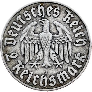 Deutschland, 2 Reichsmark 1933, A, Berlin