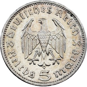 Germany, 5 Reichsmark 1936, A, Berlin